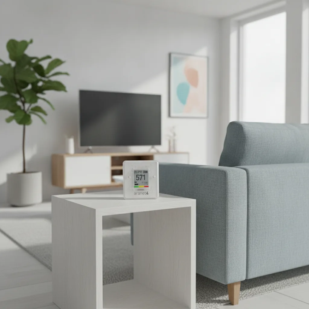Aranet4 HOME, Capteur de CO₂ de référence en situation