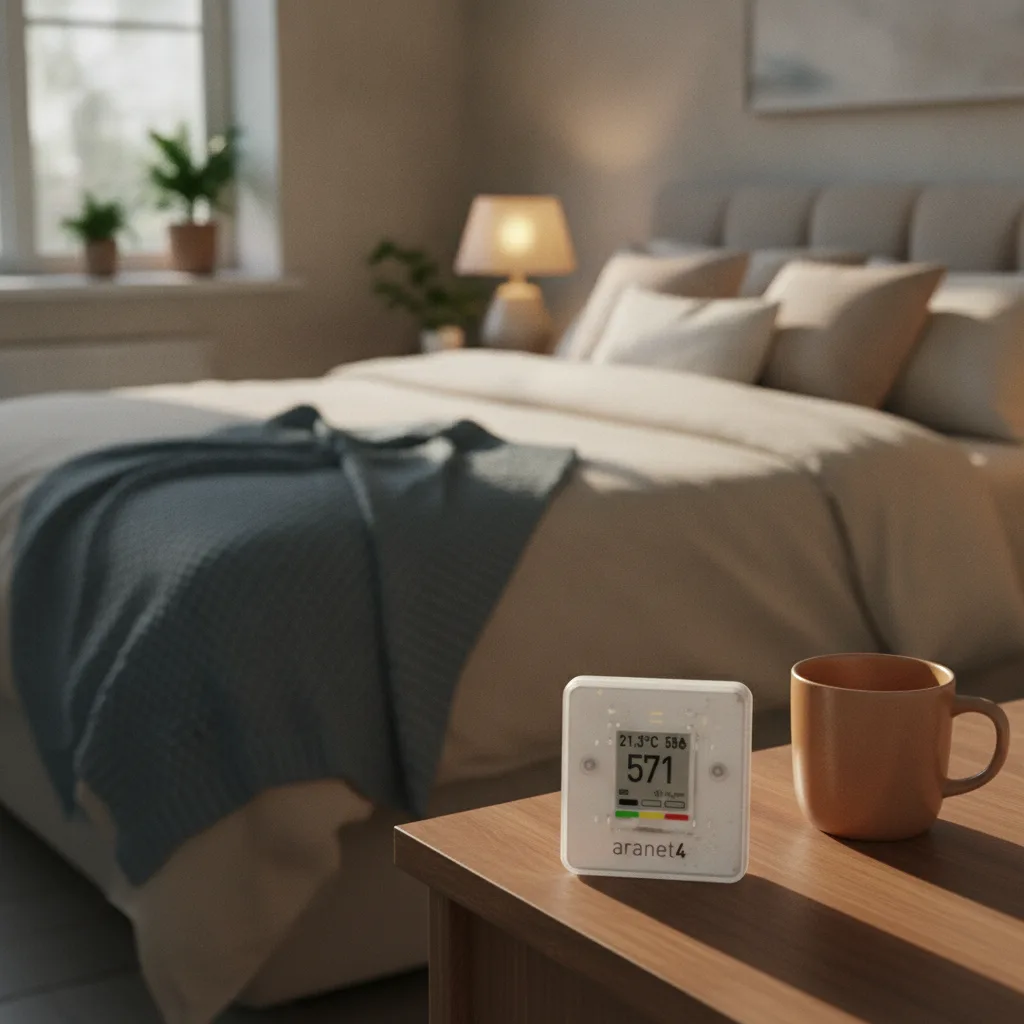 Aranet4 HOME, Capteur de CO₂ de référence en situation
