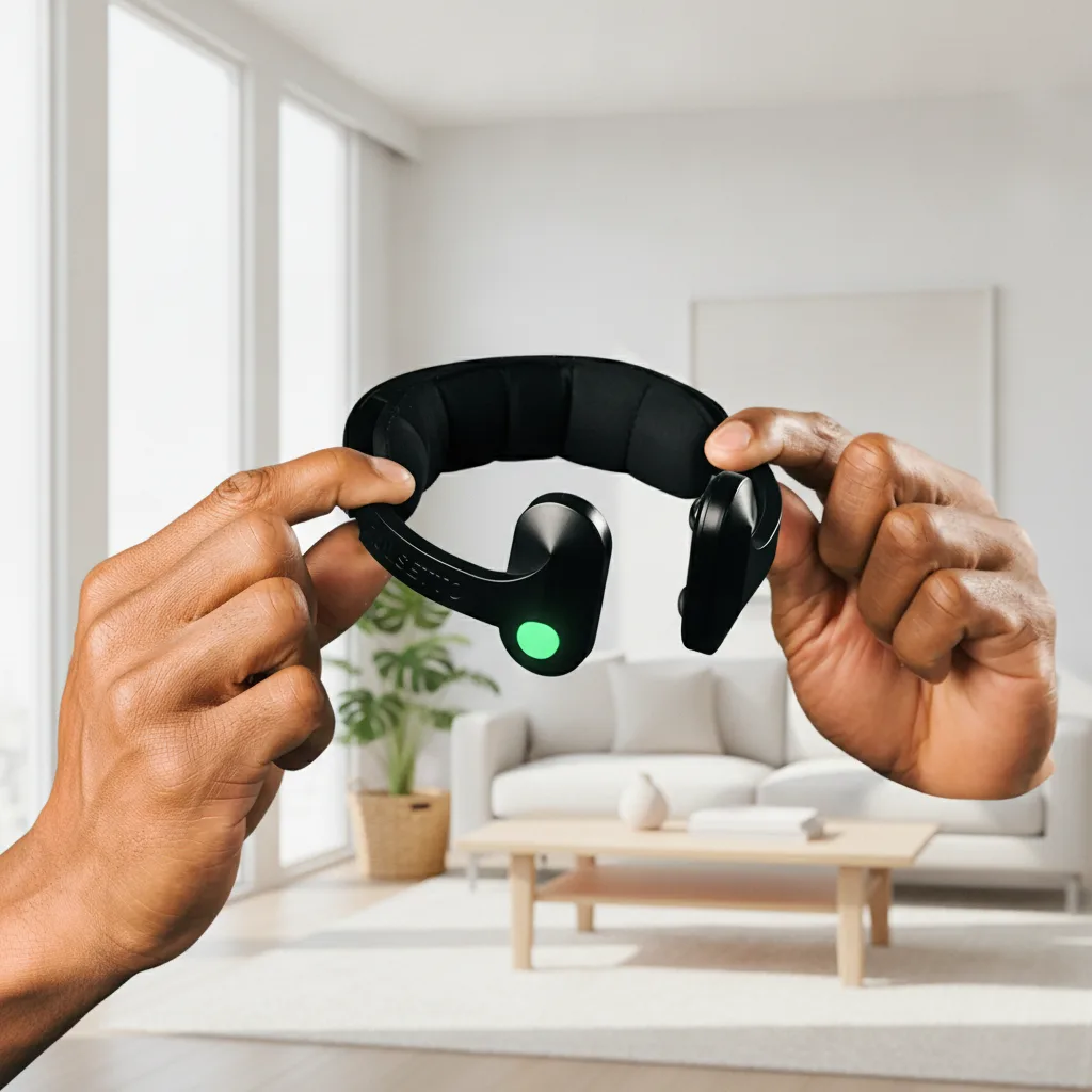 Pulsetto, stimulateur du nerf vague pour stress et sommeil en situation
