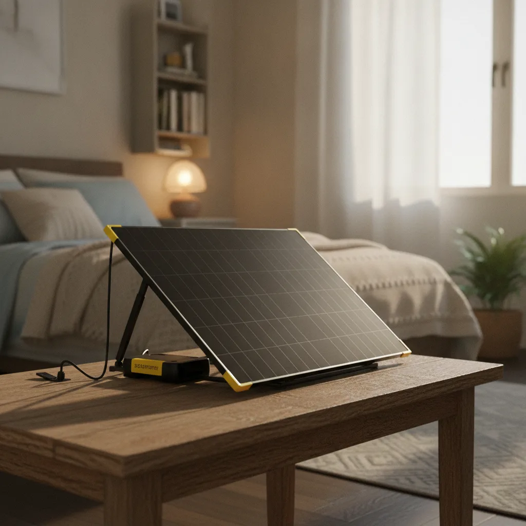 Sunology PLAY 2, Station solaire plug & play en situation