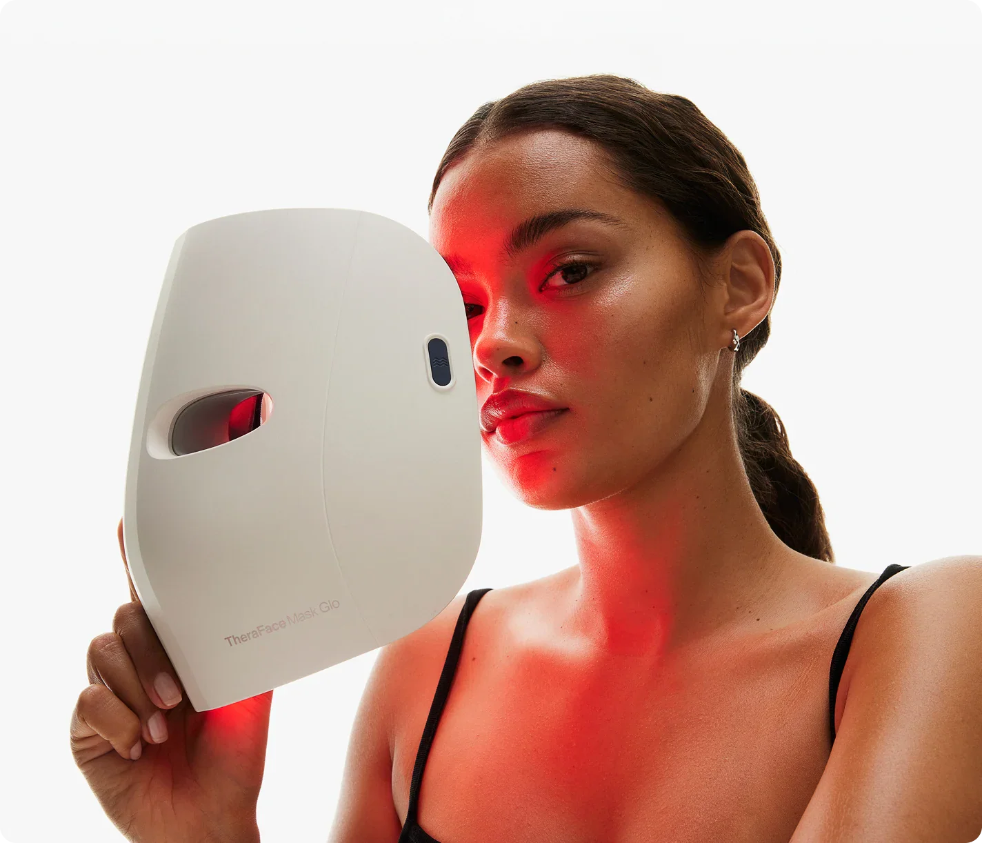 Therabody TheraFace Mask Glo, masque LED de luminothérapie visage