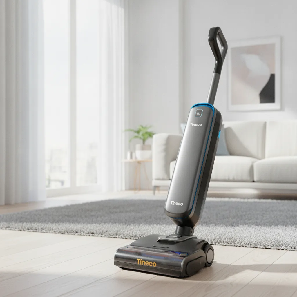 Tineco Floor One S9 Scientist, aspirateur laveur anti-traces en situation