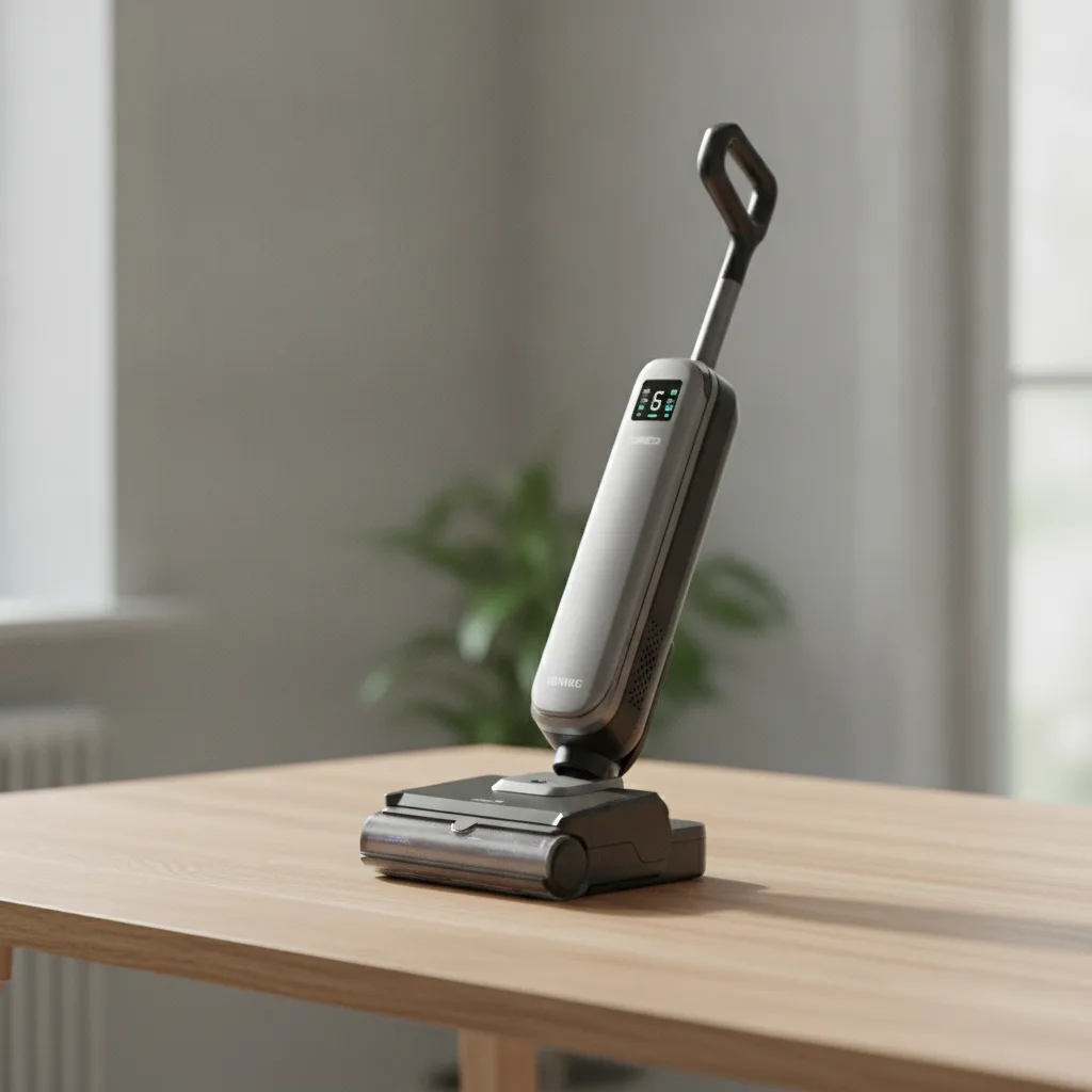 Tineco Floor One S9 Scientist, aspirateur laveur anti-traces en situation