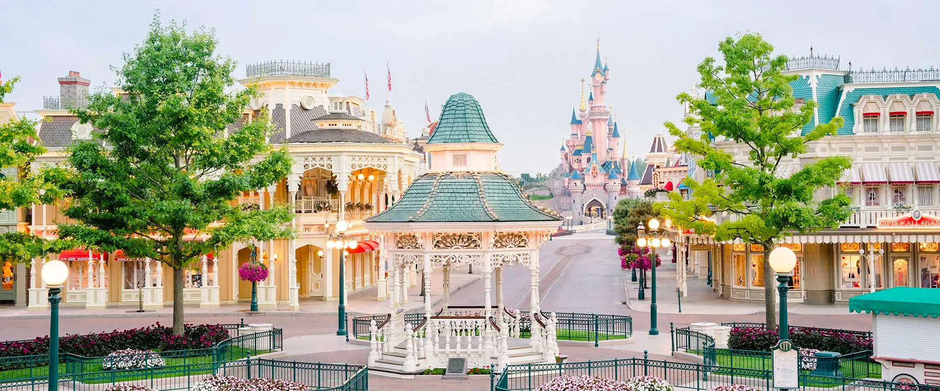 Main Street USA à Disneyland Paris France