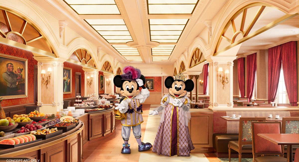 Les restaurants à Disneyland Paris