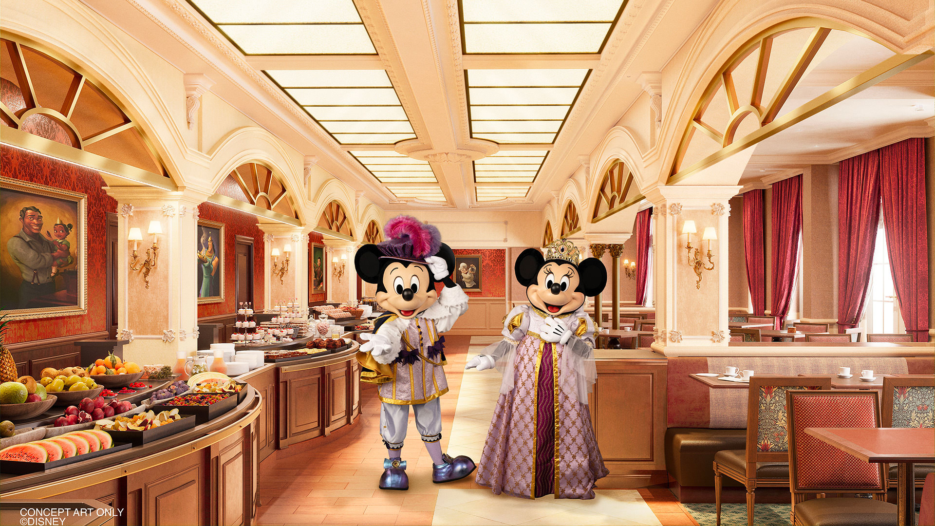 Les restaurants à Disneyland Paris