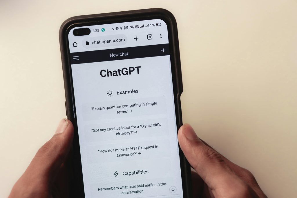 Utiliser ChatGPT sur son mobile Android